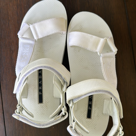 Prada white sandals - Picture 7 of 8